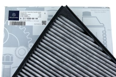 Mercedes-Benz CLS E-Class Genuine Cabin Air Filter (Charcoal Activated) NEW